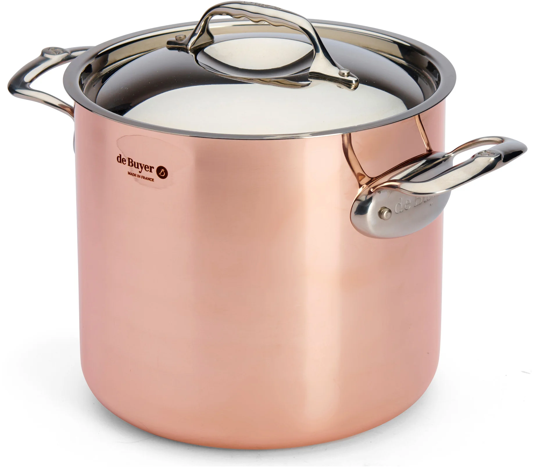 Garnek wysoki 20 cm PRIMA MATERA - DE BUYER