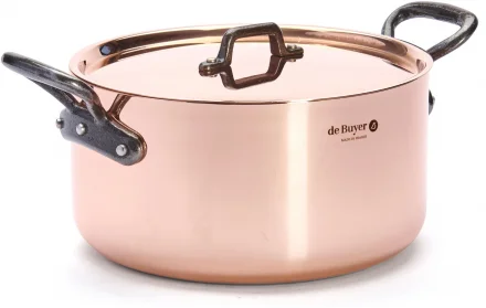 Garnek z pokrywką 5,4 l INOCUIVRE TRADITION - DE BUYER