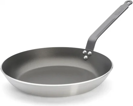 Patelnia okrągła 32 cm CHOC RESTO INDUCTION - DE BUYER
