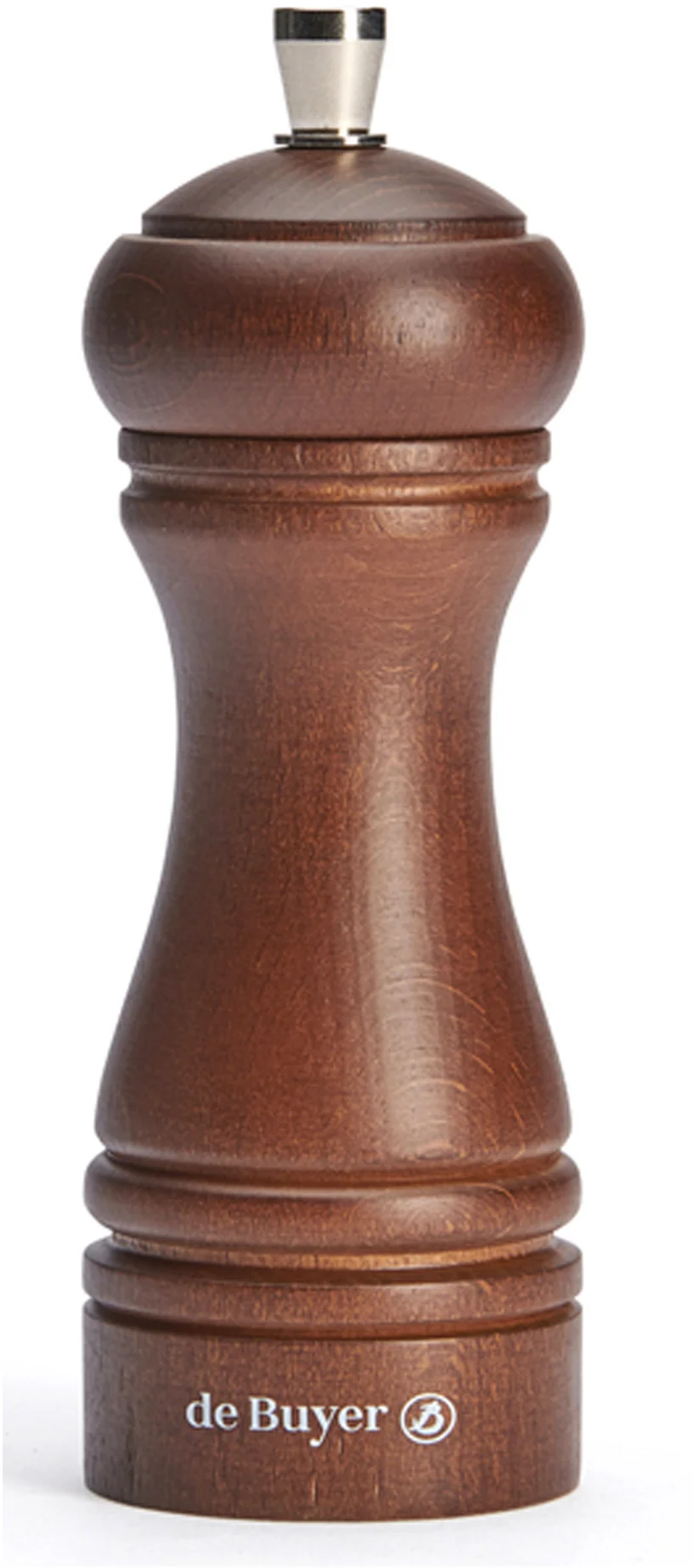 Młynek do pieprzu 14 cm ciemny brąz JAVA - DE BUYER