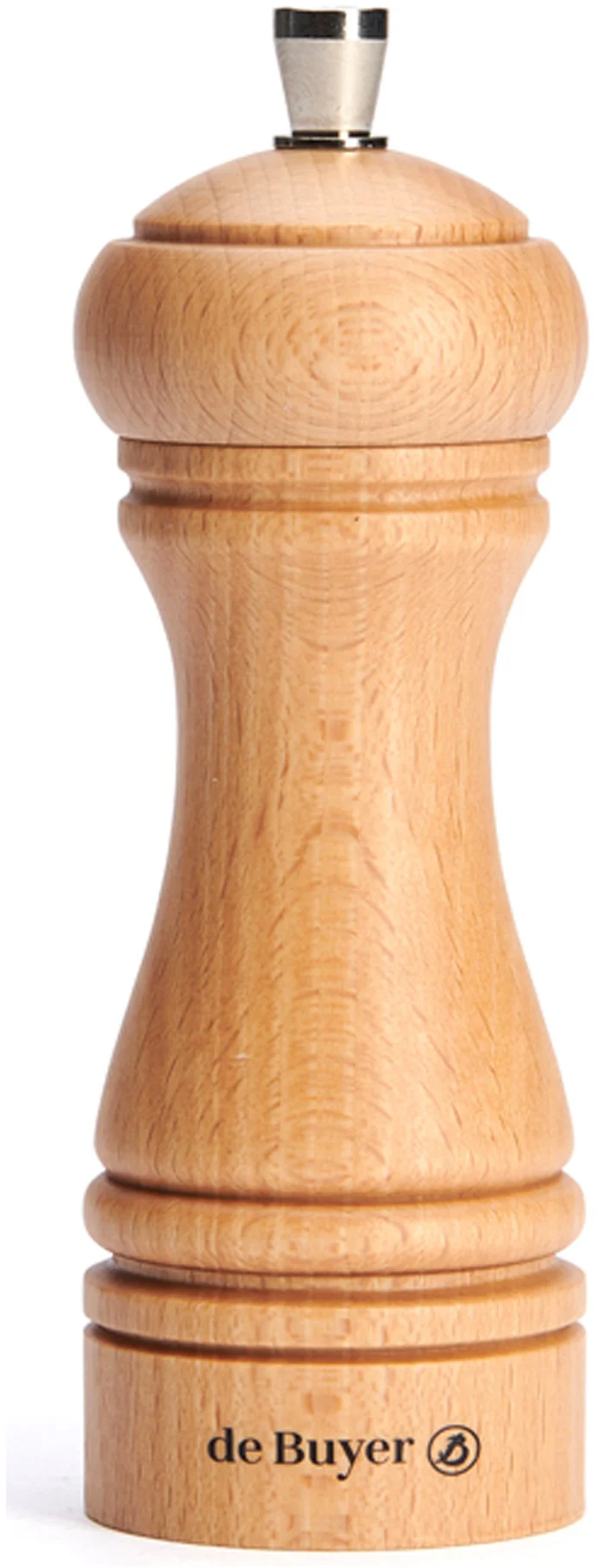 Młynek do soli 14 cm naturalny JAVA - DE BUYER
