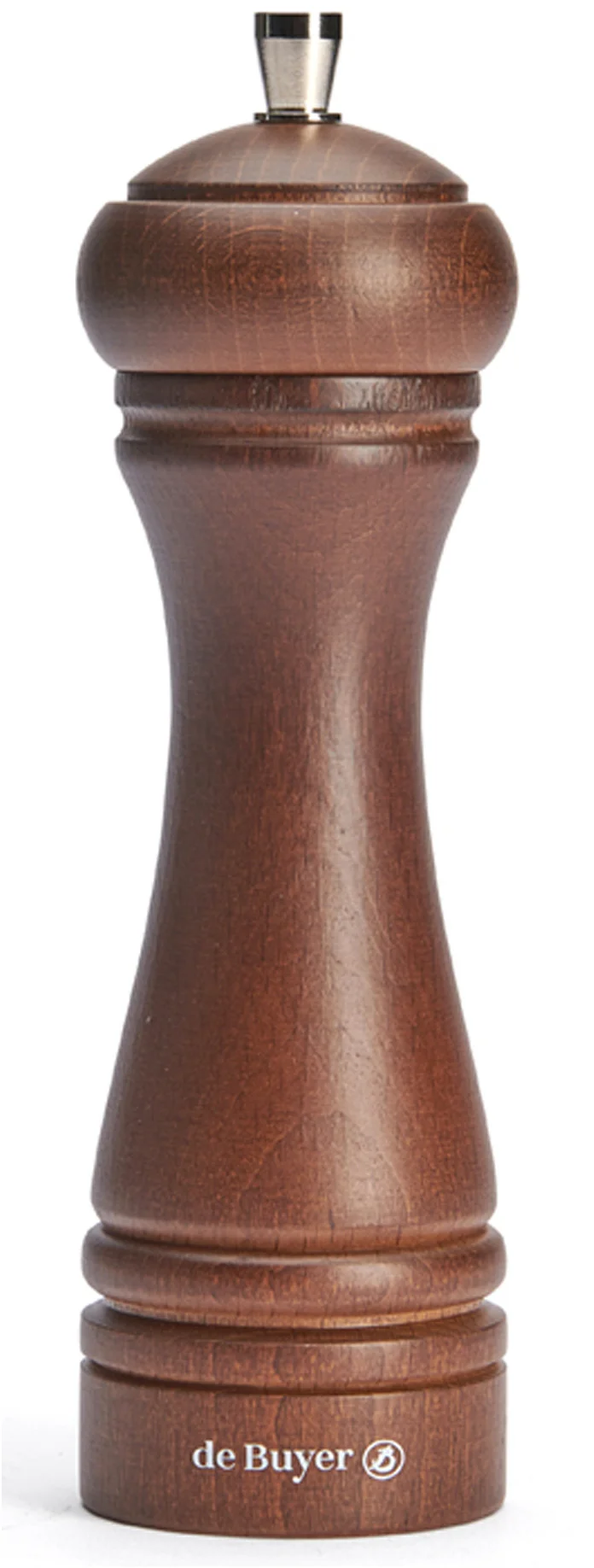 Młynek do soli 18 cm ciemny brąz JAVA - DE BUYER
