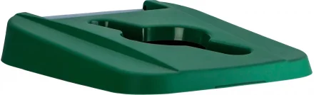 Pokrywa z otworem do kosza DE-23250 zielona