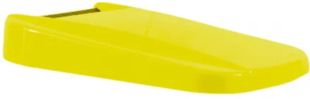 Pokrywa pełna do kosza na śmieci DE-23450 żółta