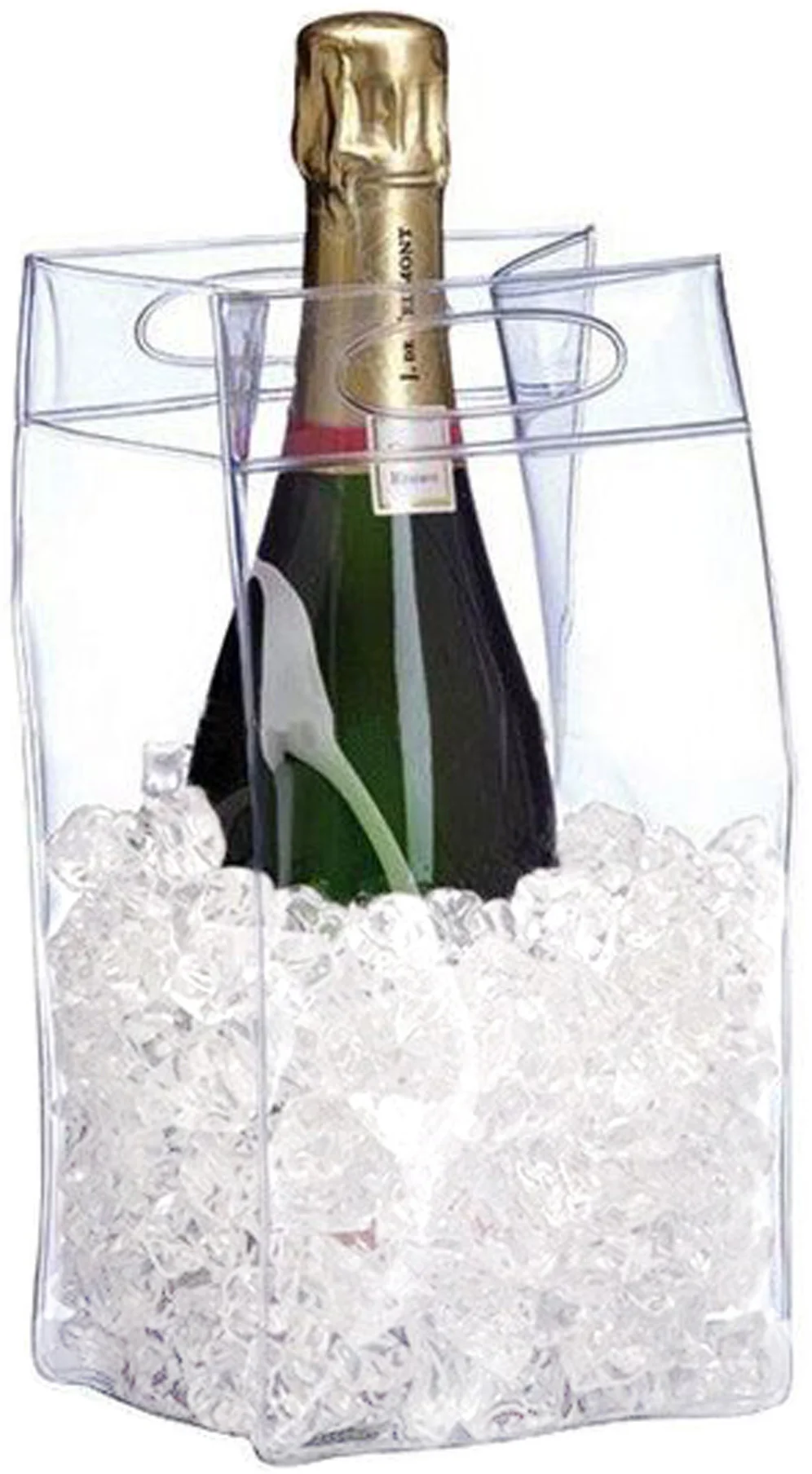 Cooler na butelkę z PVC - torba - BAREQ