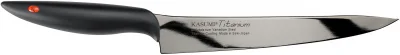 Nóż japoński wąski kuty dł. 20 cm TITANIUM - KASUMI