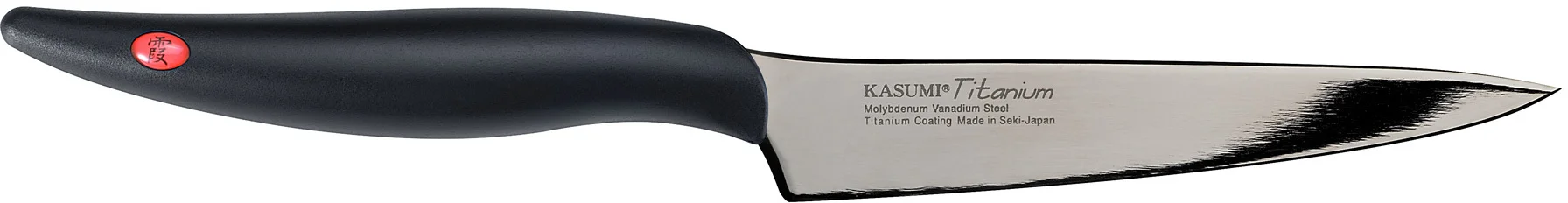 Nóż japoński uniwersalny kuty dł. 12 cm TITANIUM - KASUMI