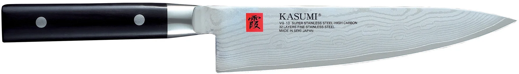 Nóż japoński Chef szefa kuchni dł. 20 cm stal damasceńska DAMASCUS - KASUMI