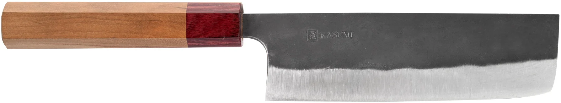 Nóż Nakiri dł. 16,5 cm z laminowaną górą rączki BLACK HAMMER - KASUMI 