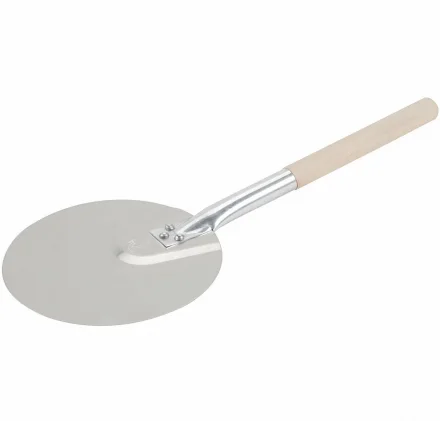 Łopata do pizzy okrągła - aluminiowa z drewnianym uchwytem dł. 95 cm