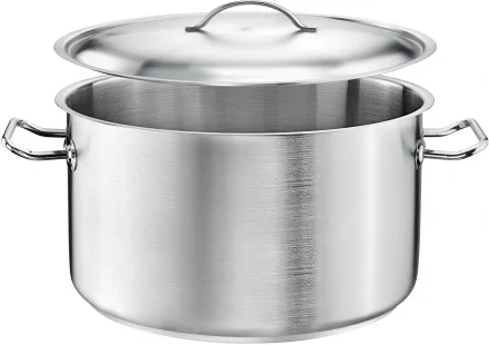 Garnek średni 20 cm z pokrywą PRO - TOMGAST
