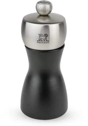Młynek do soli 12 cm czarny mat FIDJI - PEUGEOT