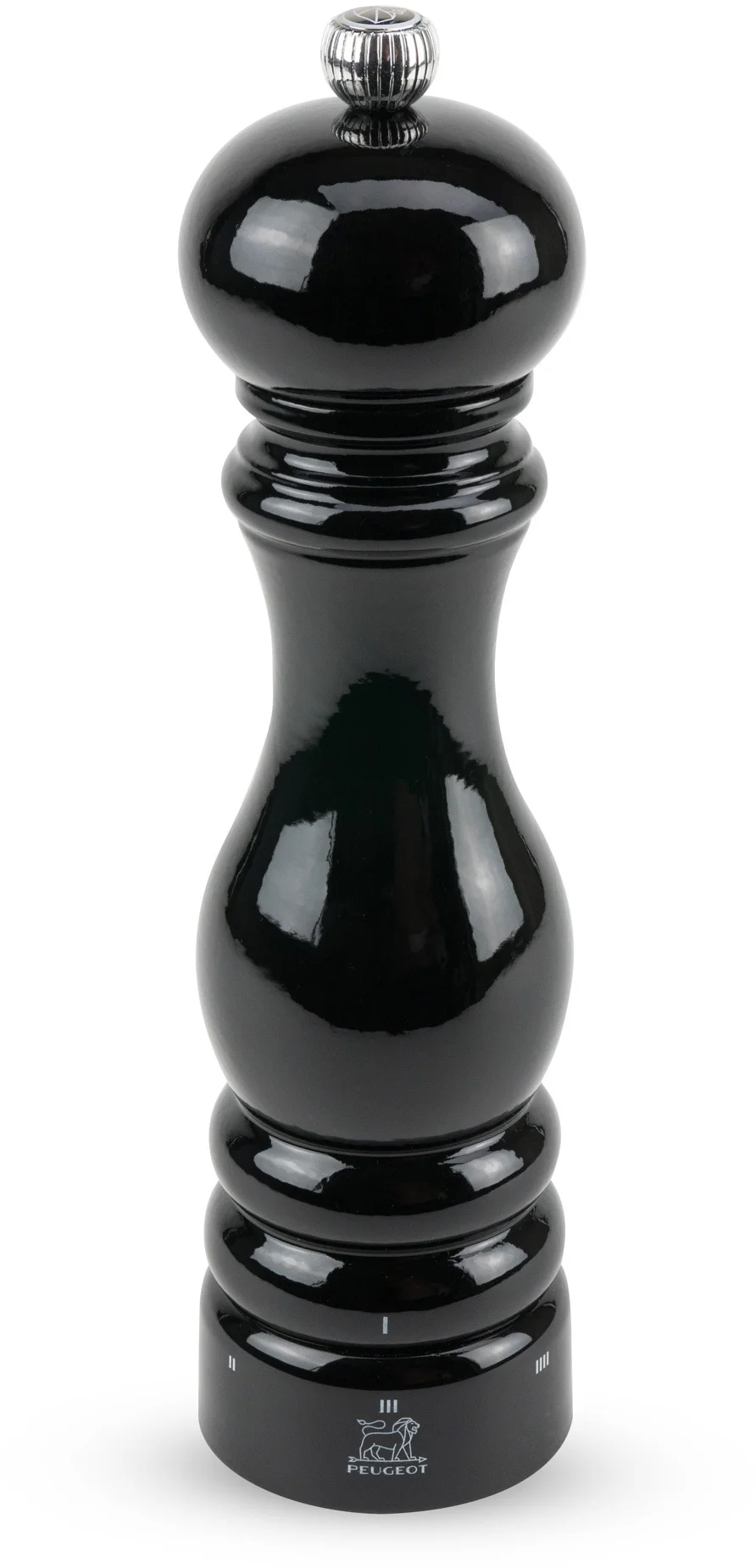 Młynek do soli 22 cm czarny połysk PARIS - PEUGEOT