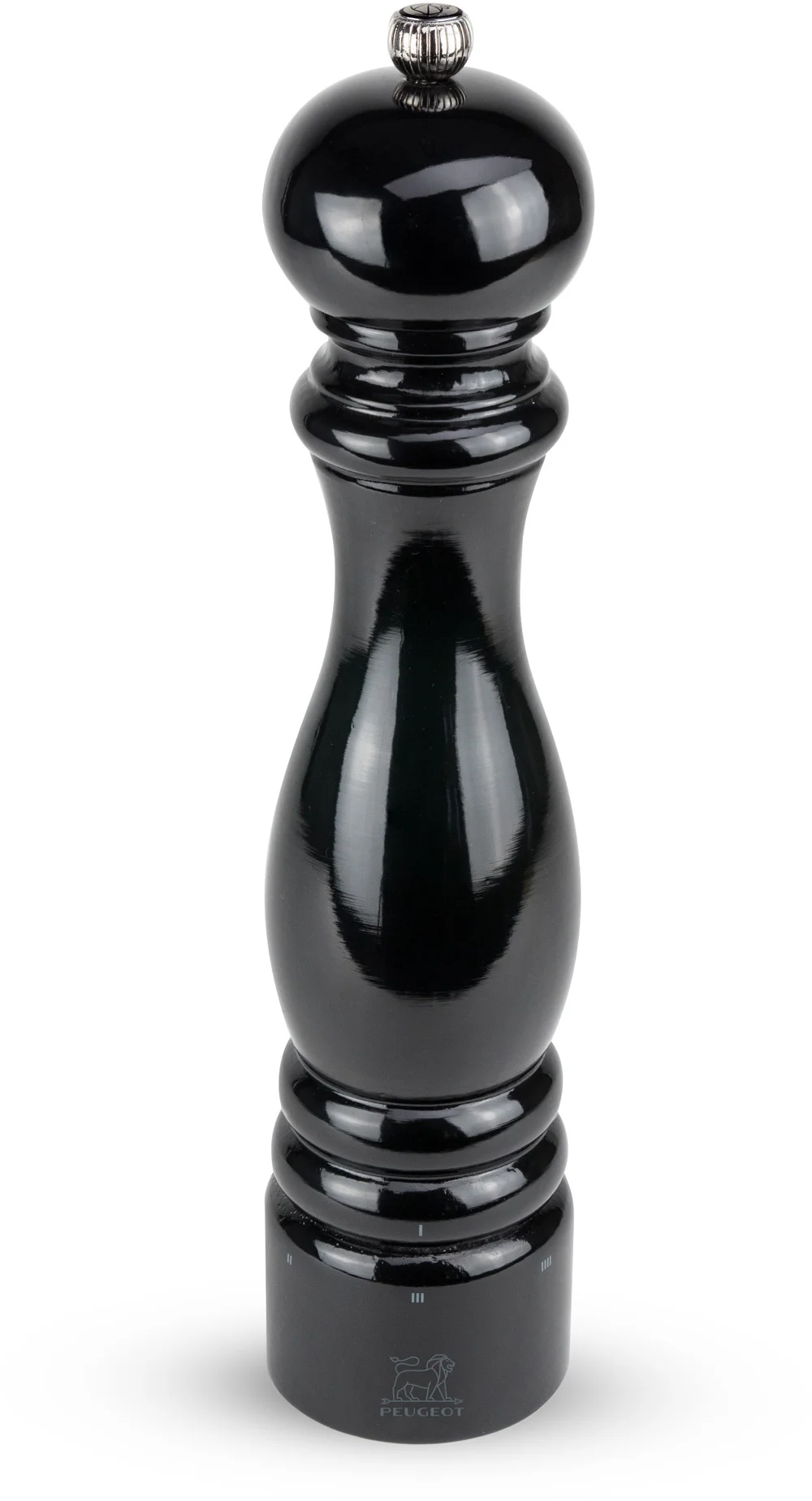 Młynek do pieprzu 30 cm czarny połysk PARIS - PEUGEOT