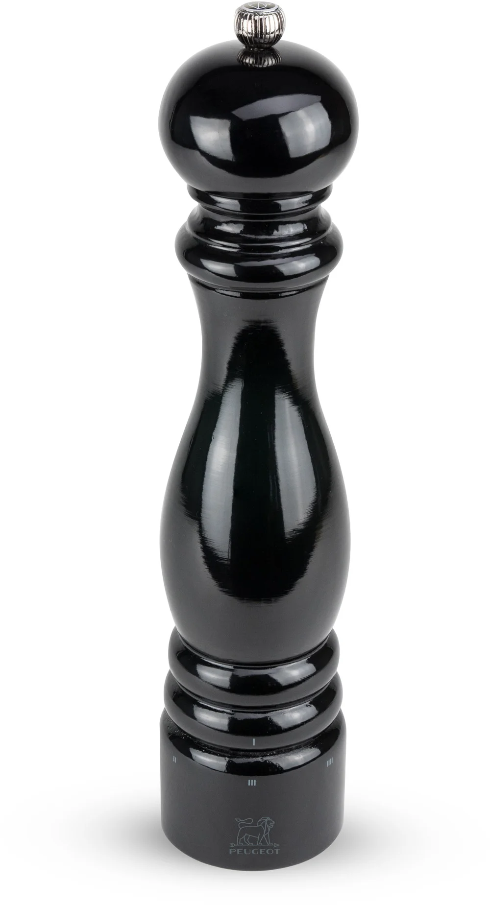 Młynek do soli 30 cm czarny połysk PARIS - PEUGEOT