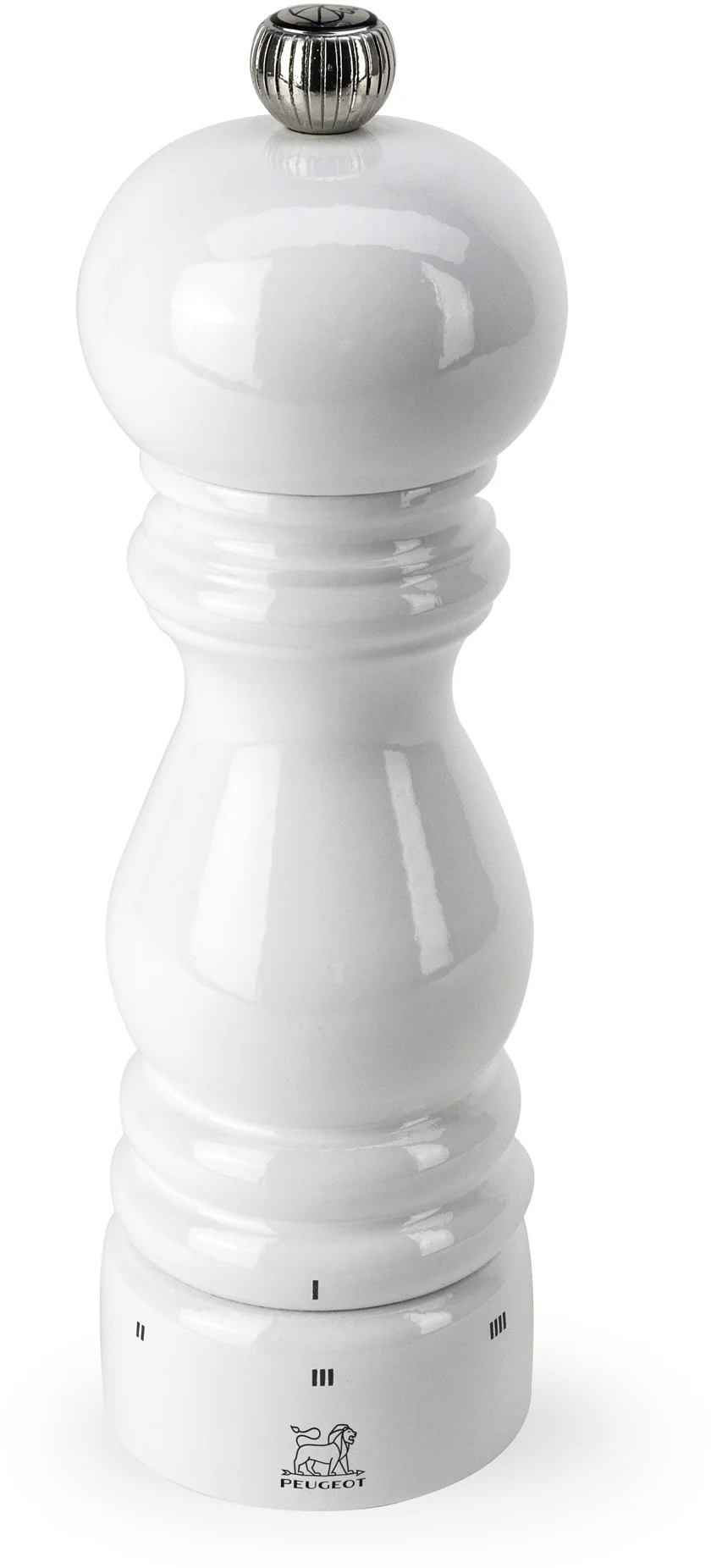Młynek do pieprzu 18 cm biały połysk PARIS - PEUGEOT