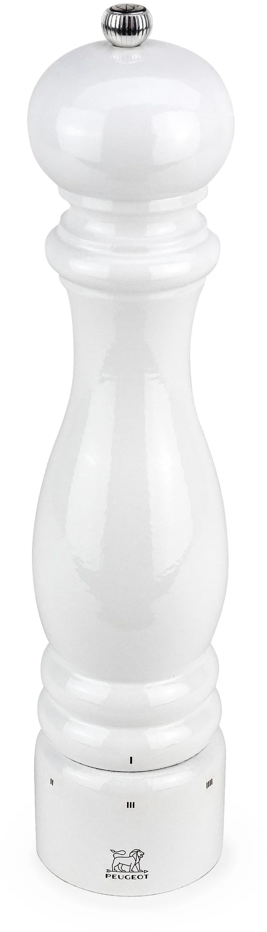Młynek do pieprzu 30 cm biały połysk PARIS - PEUGEOT