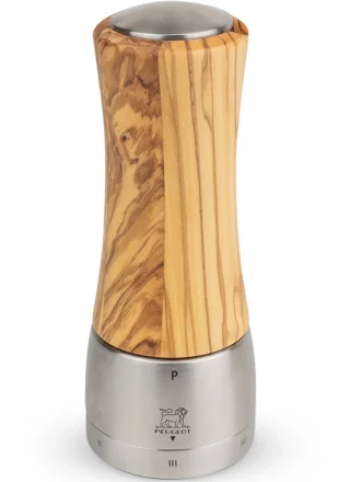 Młynek do pieprzu 16 cm drewno oliwne MADRAS - PEUGEOT