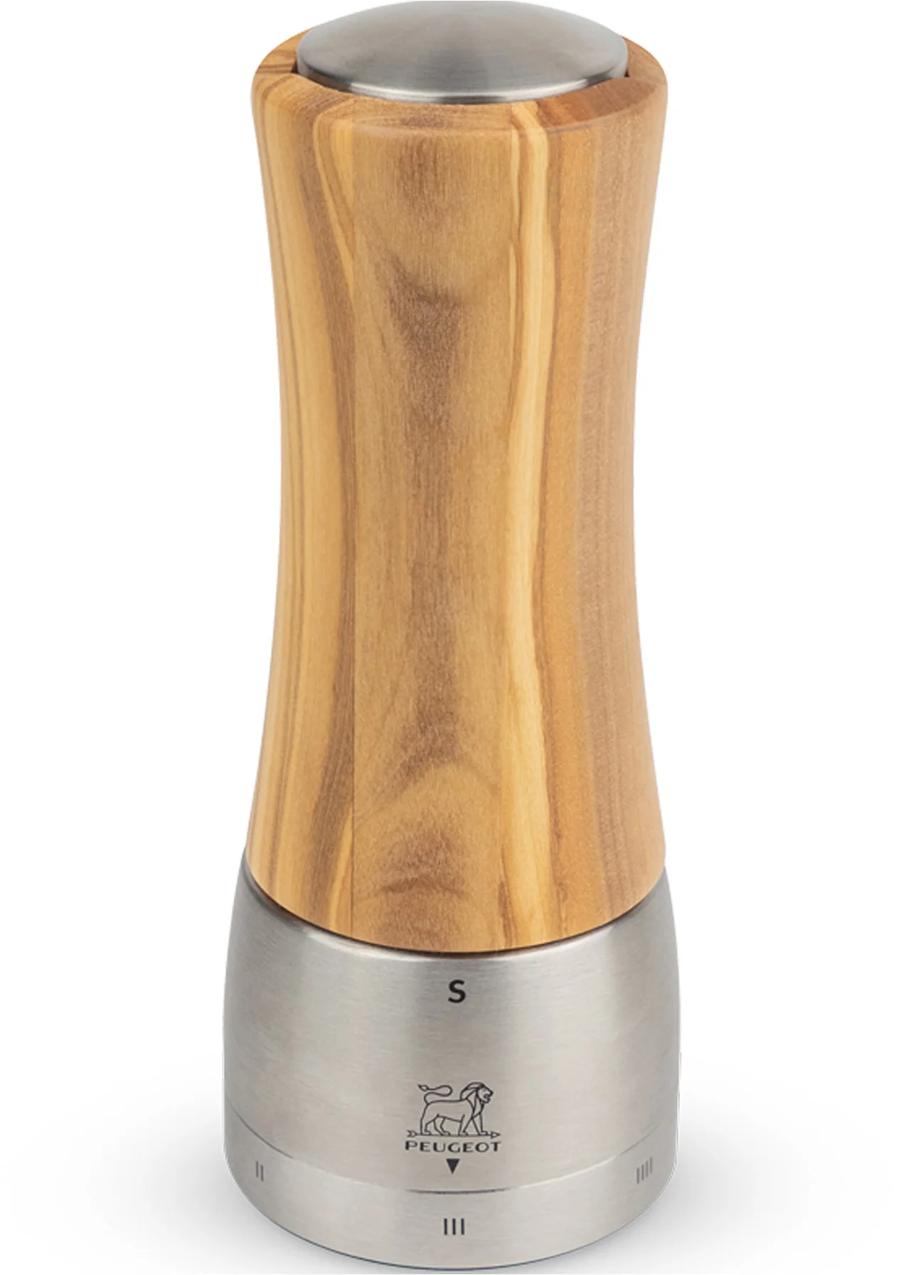MADRAS Młynek do soli 16 cm, drewno oliwne, u-select
