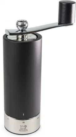 Młynek do pieprzu 18 cm czarny mat ISEN - PEUGEOT