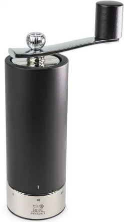 Młynek do soli 18 cm czarny mat ISEN - PEUGEOT