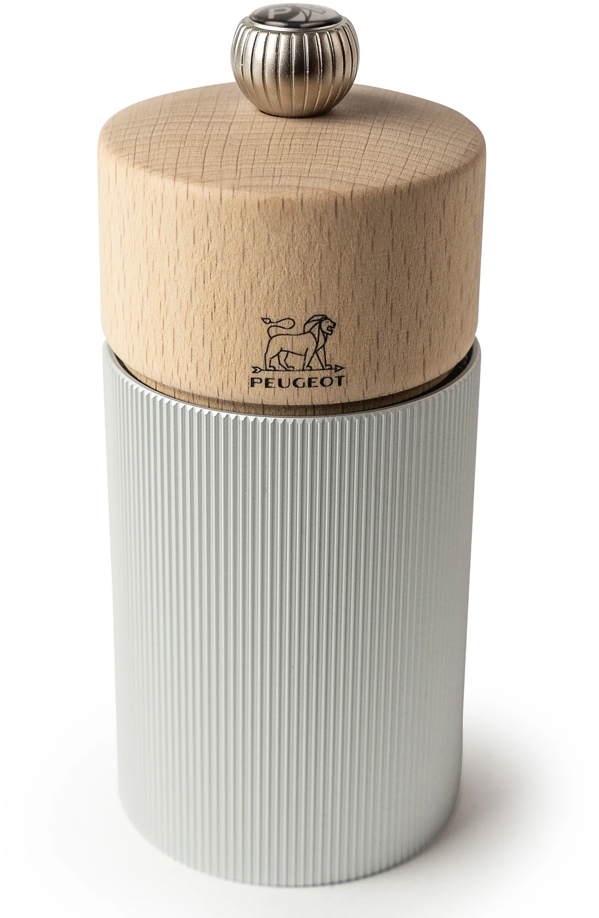 Młynek do pieprzu 12 cm Natural Aluminium LINE - PEUGEOT