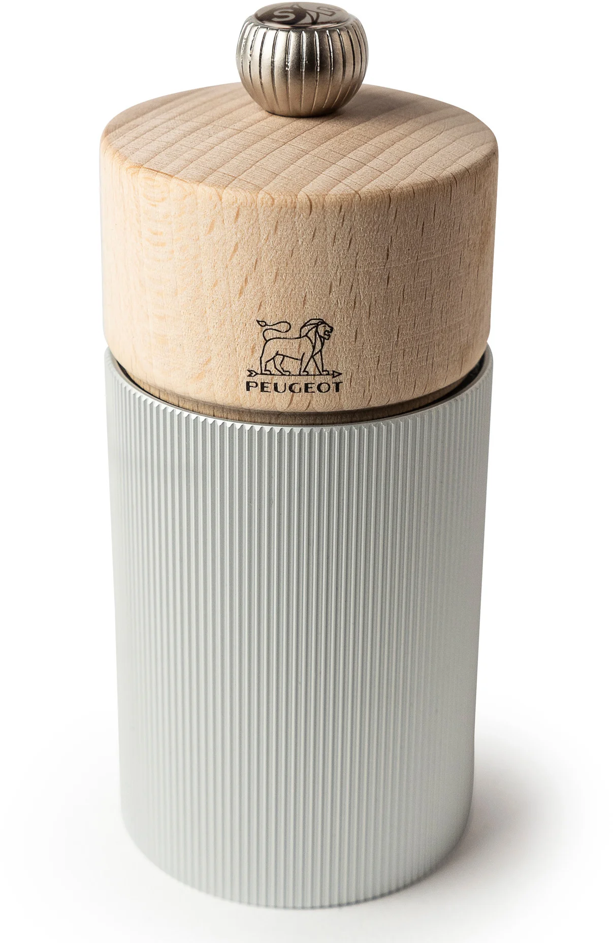 Młynek do soli 12 cm Natural Aluminium LINE - PEUGEOT