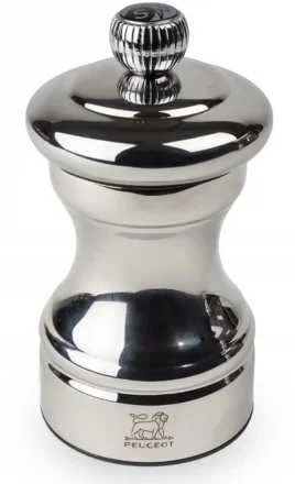 Młynek do soli 10 cm srebrny BISTRO SHINY - PEUGEOT