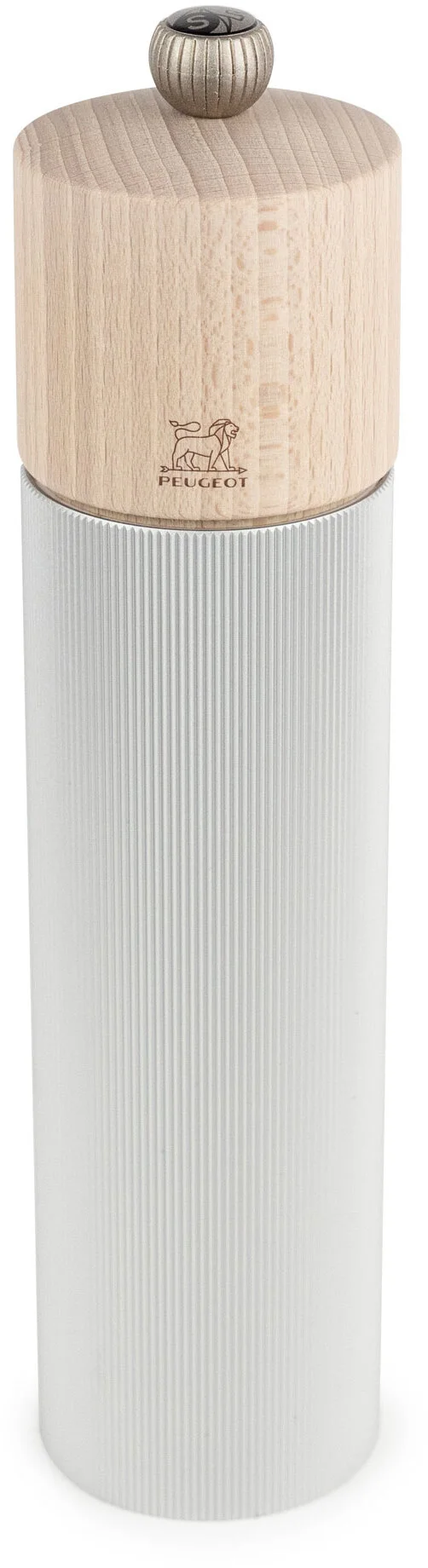 Młynek do soli 22 cm natural aluminium LINE - PEUGEOT