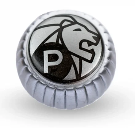 Nakrętka chrom mat do młynków - pieprz (P) - PEUGEOT