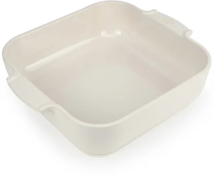 Naczynie kwadratowe 28 cm ecru APPOLIA - PEUGEOT