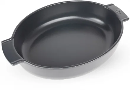 Naczynie owalne 40 cm szare APPOLIA - PEUGEOT