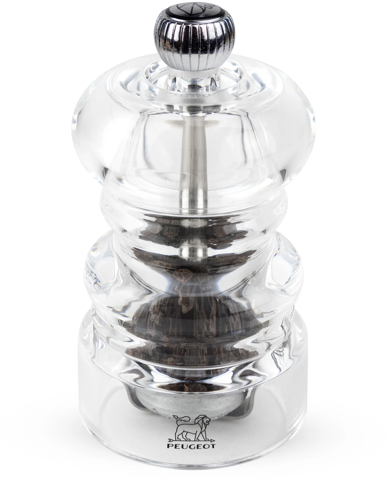 Młynek do pieprzu 9 cm akrylowy tradycyjny NANCY – PEUGEOT