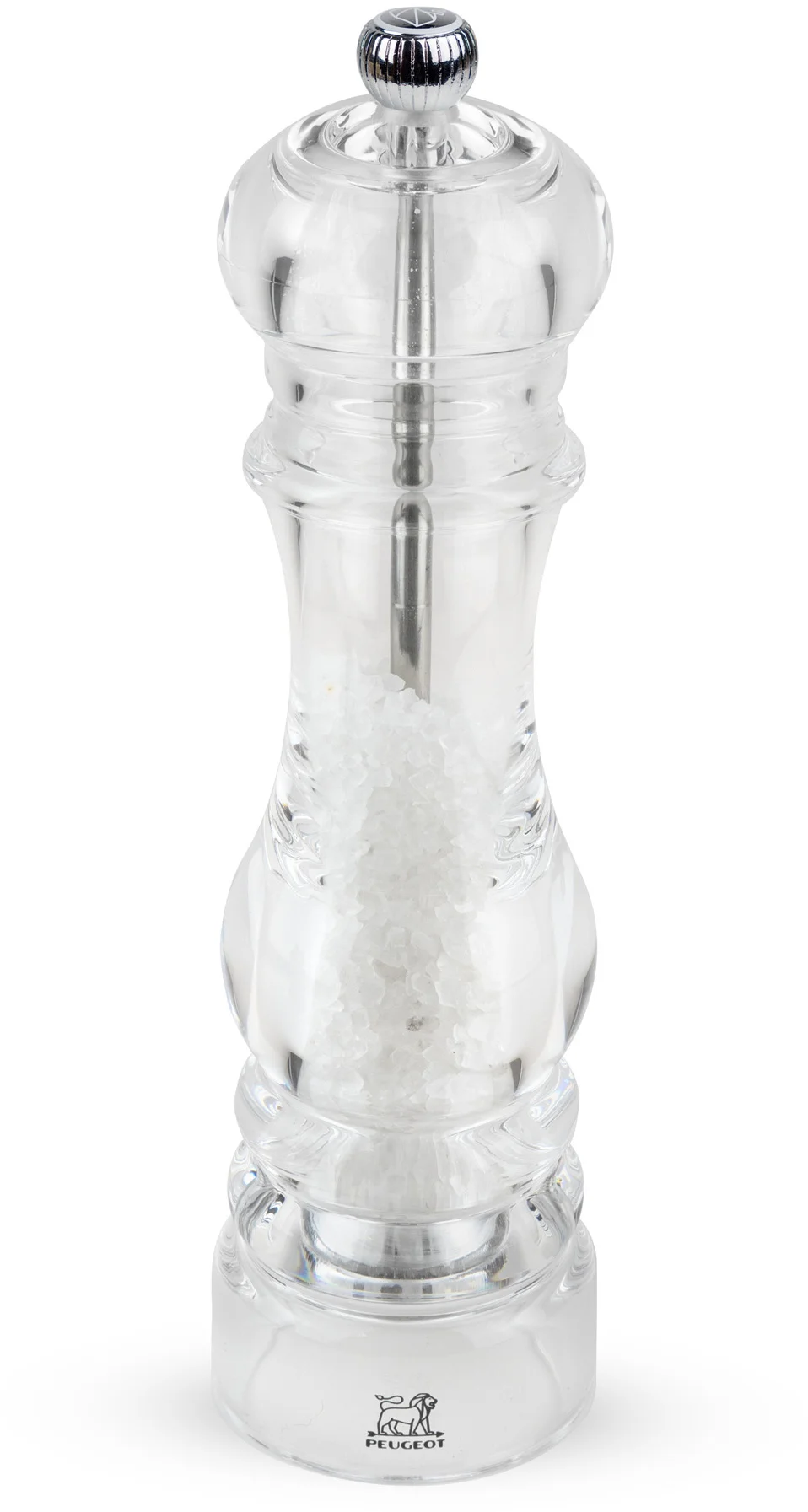 Młynek do soli 22 cm akrylowy tradycyjny NANCY - PEUGEOT