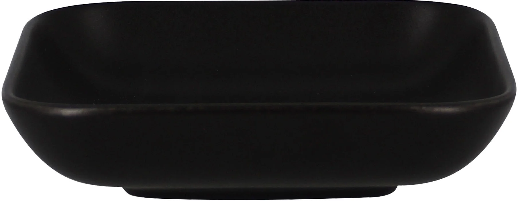 Naczynie kwadratowe 15 cm czarne AUREA - RAK PORCELAIN