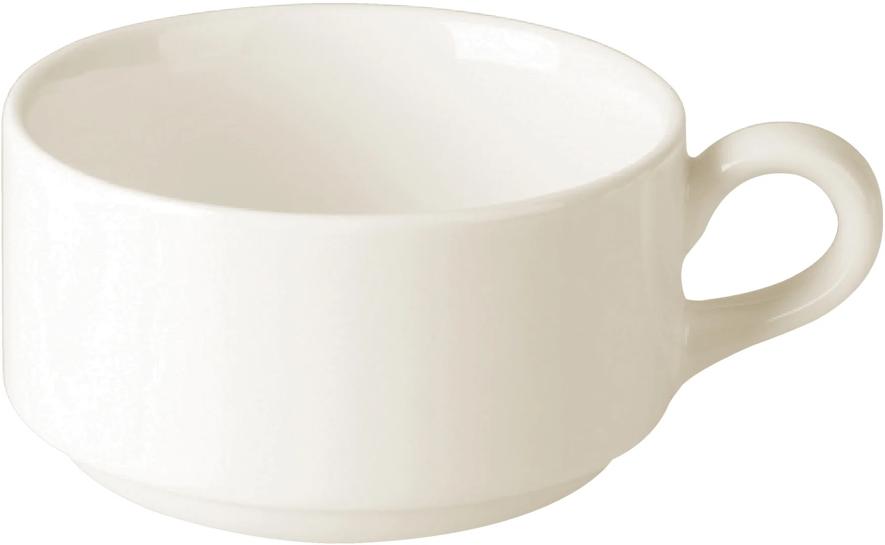 Filiżanka niska sztaplowana 180 ml BANQUET  - RAK PORCELAIN