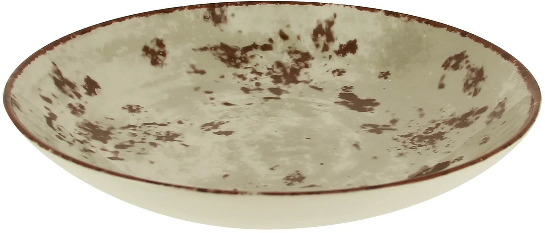 Talerz głęboki Coupe 26 cm szary PEPPERY  - RAK PORCELAIN