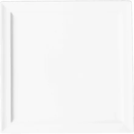 Talerz płaski kwadratowy 24 cm CLASSIC GOURMET - RAK PORCELAIN