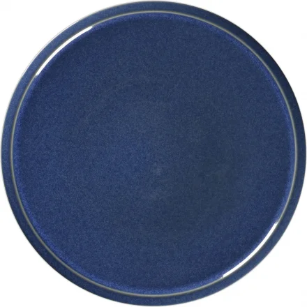Talerz płaski 28 cm kobaltowy EASE Rakstone - RAK PORCELAIN
