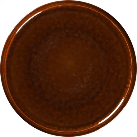 Talerz płaski 28 cm bursztynowy EASE Rakstone - RAK PORCELAIN