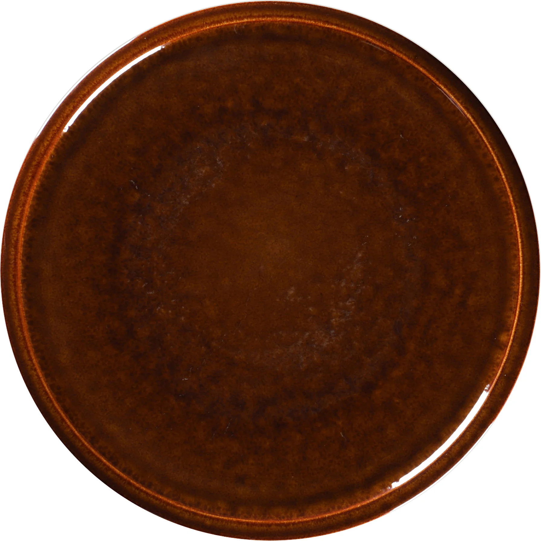 Talerz płaski 32 cm bursztynowy EASE Rakstone - RAK PORCELAIN
