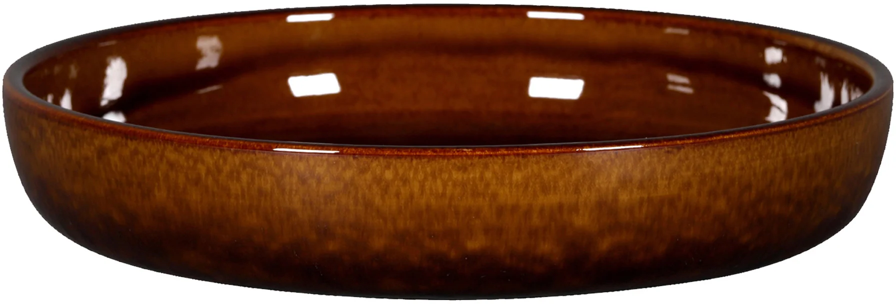 Talerz głęboki 24 cm bursztynowy EASE Rakstone - RAK PORCELAIN