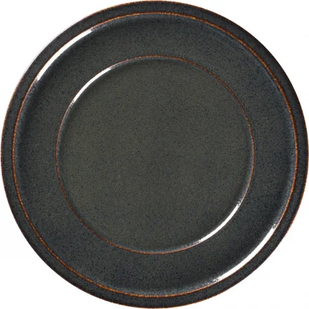 Talerz płaski 24 cm wulkaniczny EASE Rakstone - RAK PORCELAIN