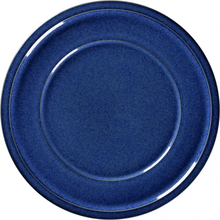 Talerz płaski 24 cm kobaltowy EASE Rakstone - RAK PORCELAIN