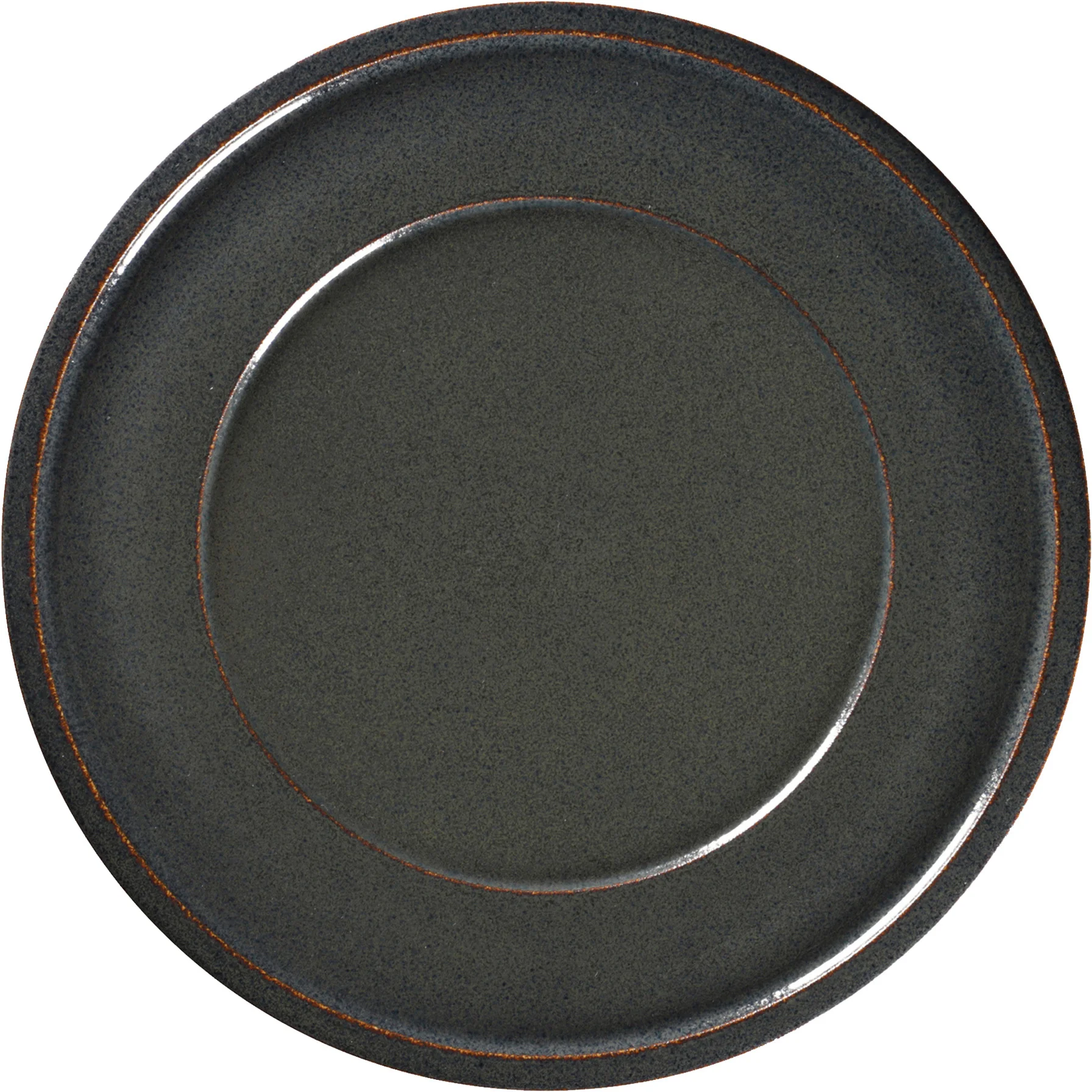 Talerz płaski 28 cm wulkaniczny EASE Rakstone - RAK PORCELAIN