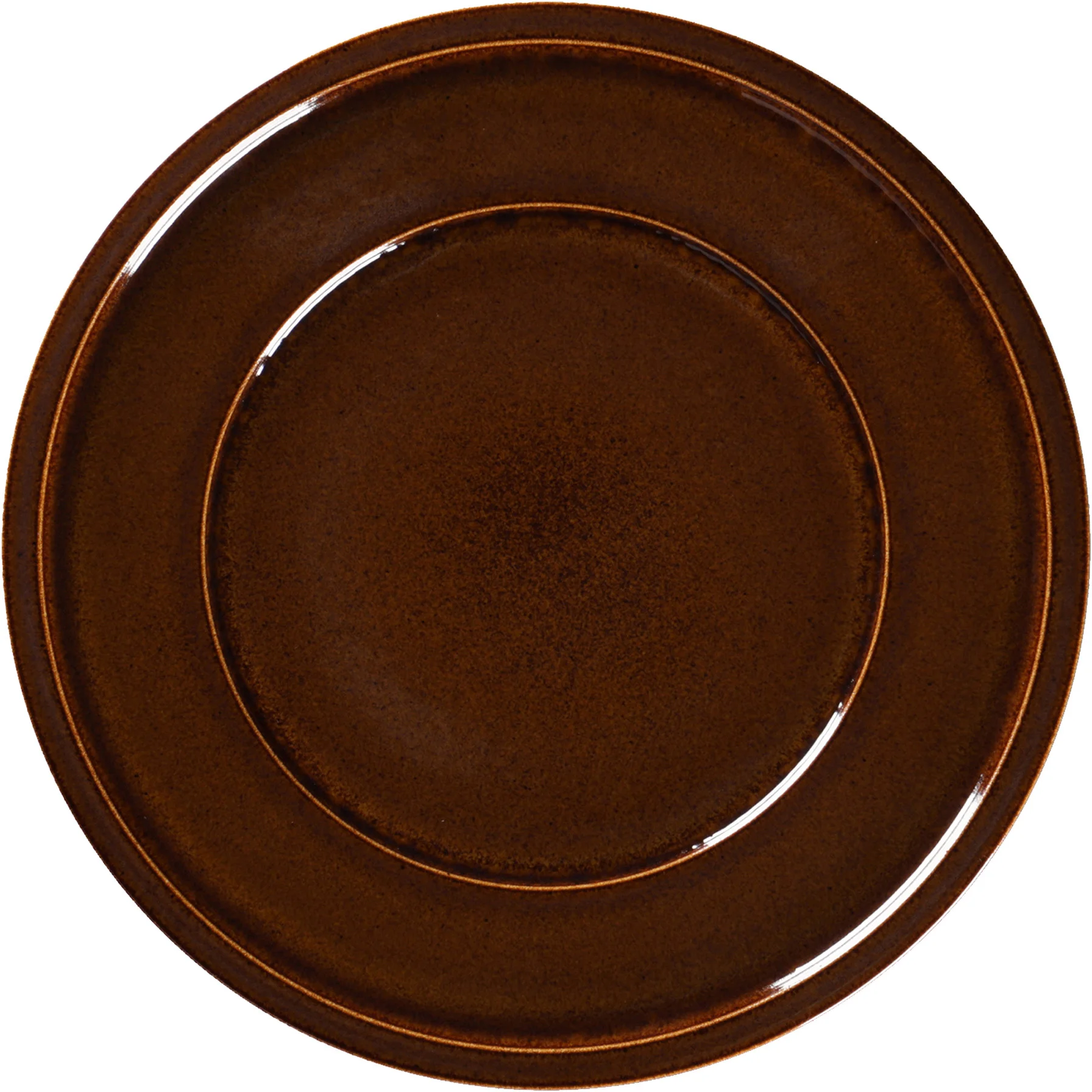 Talerz płaski 28 cm bursztynowy EASE Rakstone - RAK PORCELAIN