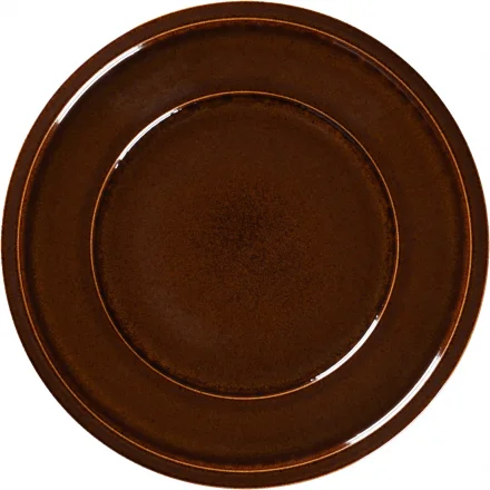 Talerz płaski 28 cm bursztynowy EASE Rakstone - RAK PORCELAIN