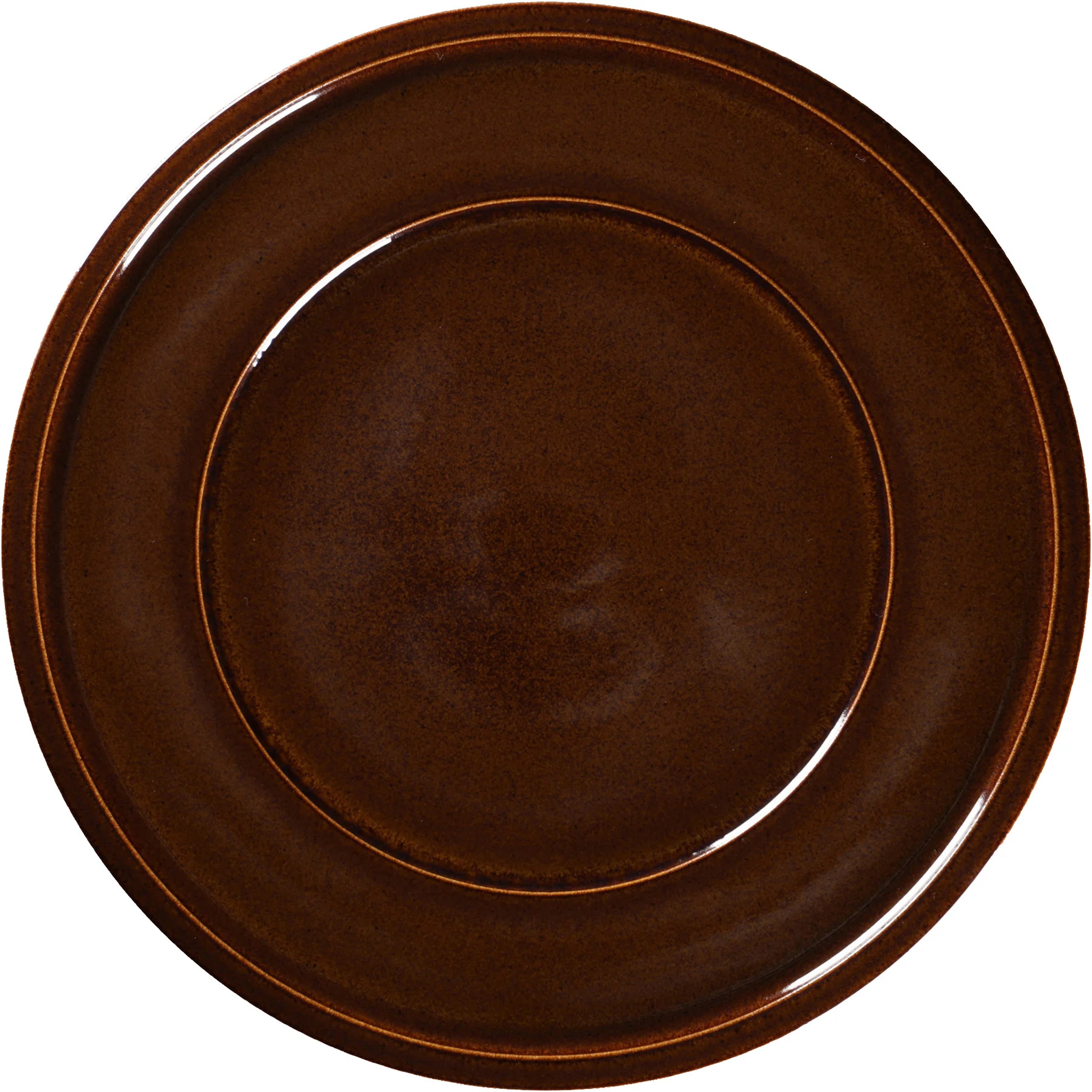 Talerz płaski 32 cm bursztynowy EASE Rakstone - RAK PORCELAIN