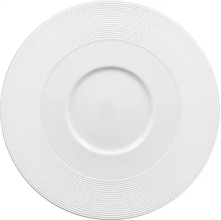 Talerz płaski Gourmet 29 cm biały EVOLUTION - RAK PORCELAIN
