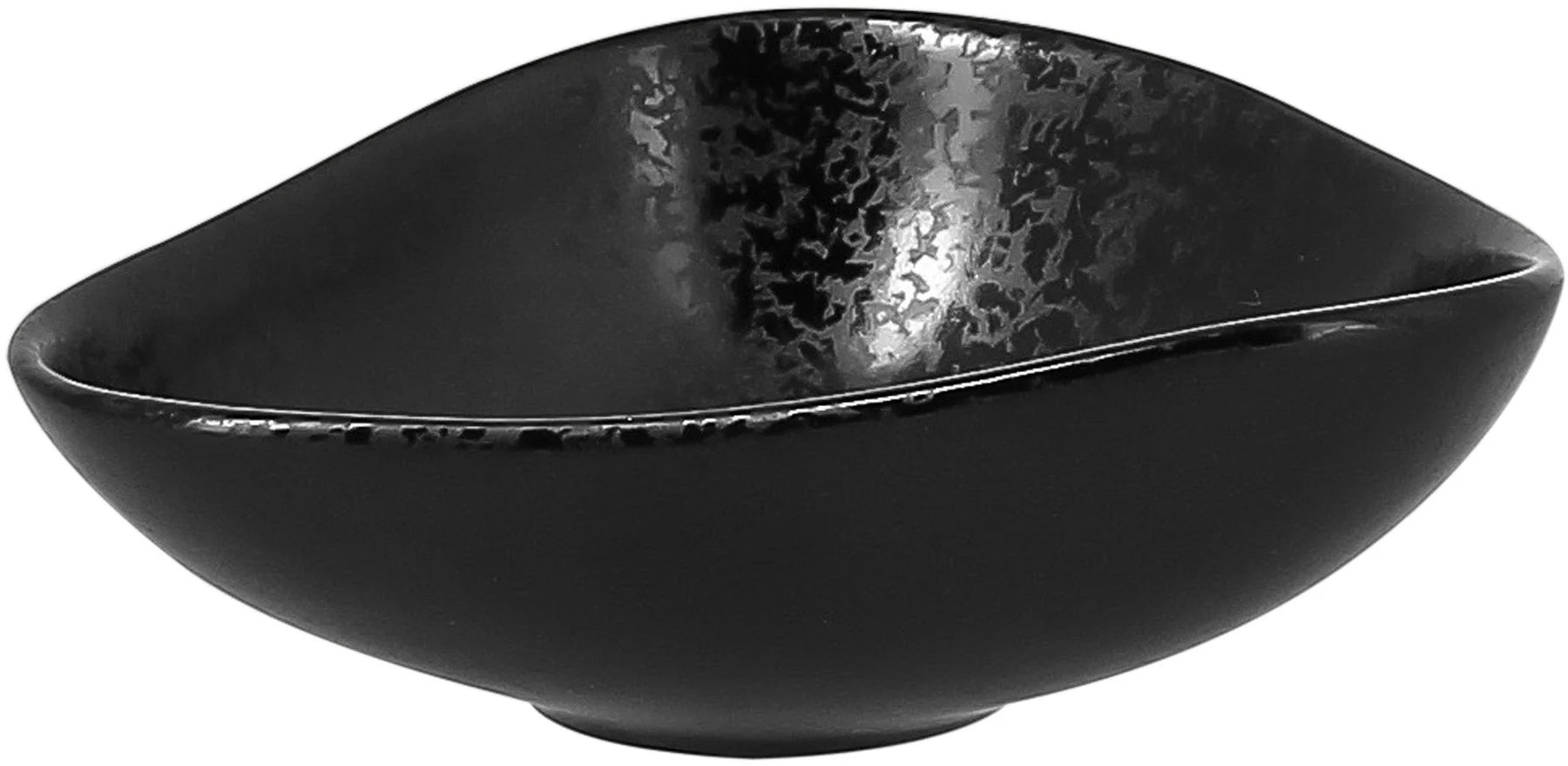Miseczka 10 x 9 cm 80 ml, czarna  SUGGESTIONS Shaped - RAK PORCELAIN